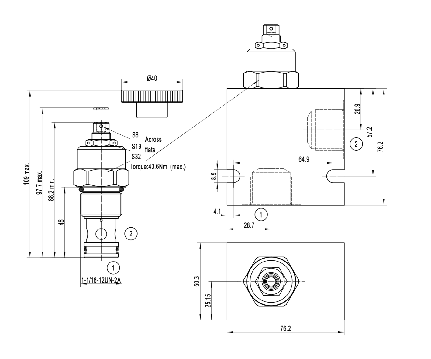 Needle Valve NV12-P0